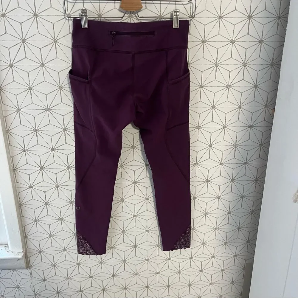 Lululemon Tight Stuff Tight II Darkest Magenta